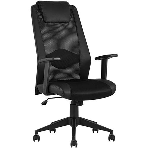 Кресло офисное TopChairs Studio, черное УТ000001932