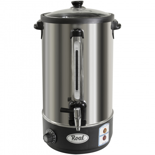 Электрокипятильник наливной ROAL DTL-25D с двойными стенками (315х315х490мм, 25л, 2кВт, 220В)
