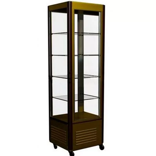 Шкаф среднетемпературный кондитерский R400C Сarboma Люкс (D4 VM 400-1(корич-золотой, 12, INOX).png